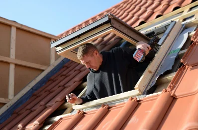 Pose de fenêtres de toit Velux à Brannens